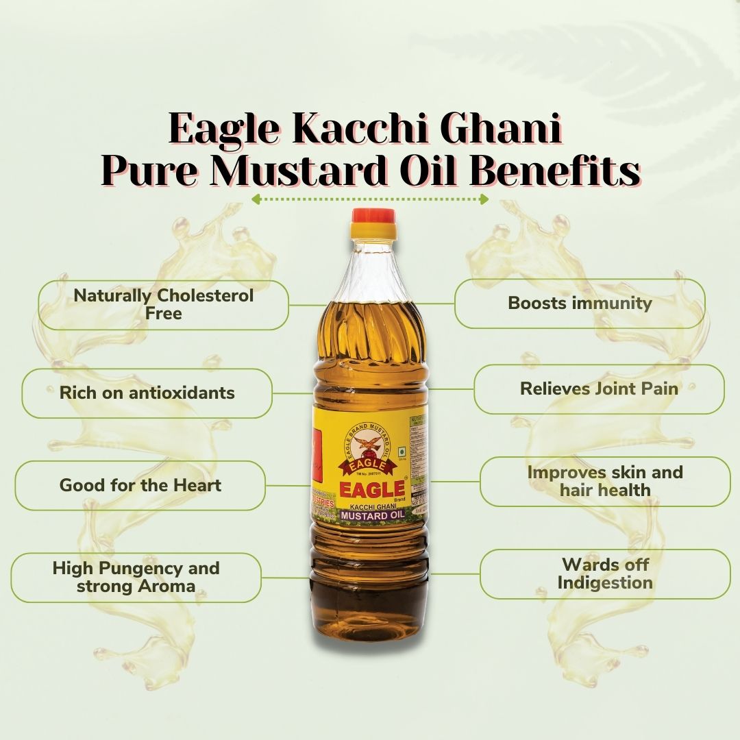 Eagle Brand Mustard Oil: A Healthy Choice for Cooking and Skincare