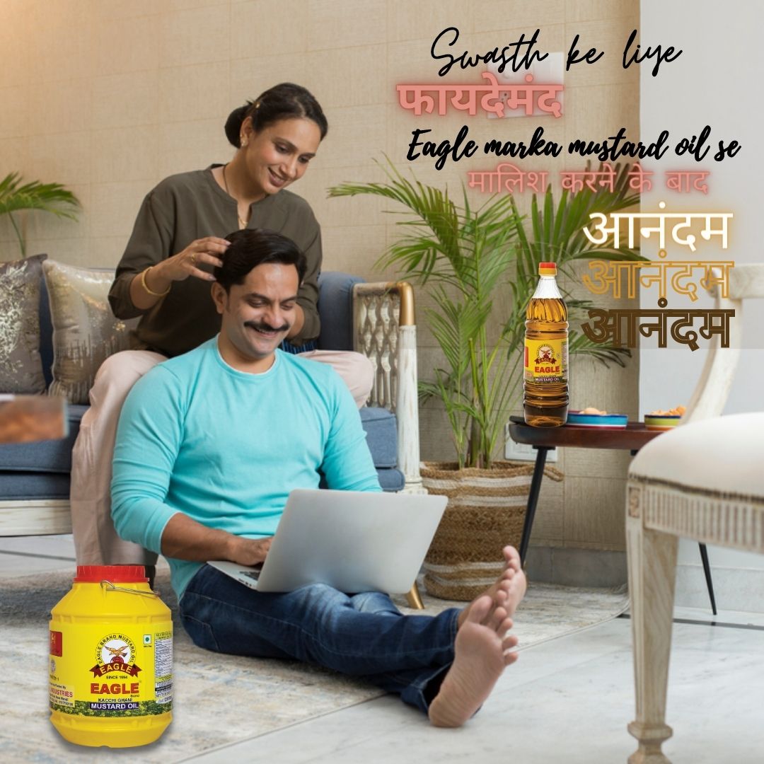 The Healing Power of Mustard Oil Benefits of Body Massage with Eagle